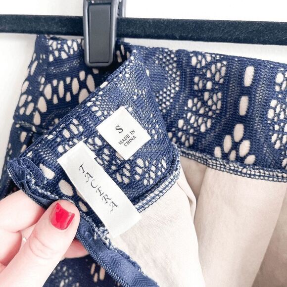 Tacera Women Mini Skirt Pleated Abstract Pattern Multicolor Small - Picture 8 of 10